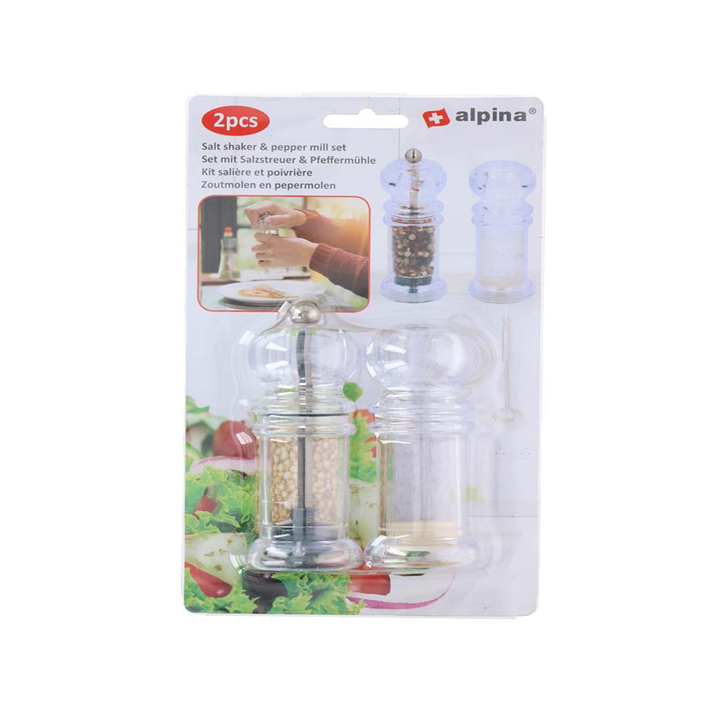 ED. 871125211339 SALT & PEPPERMILL 2PC ALPINA 8711/339