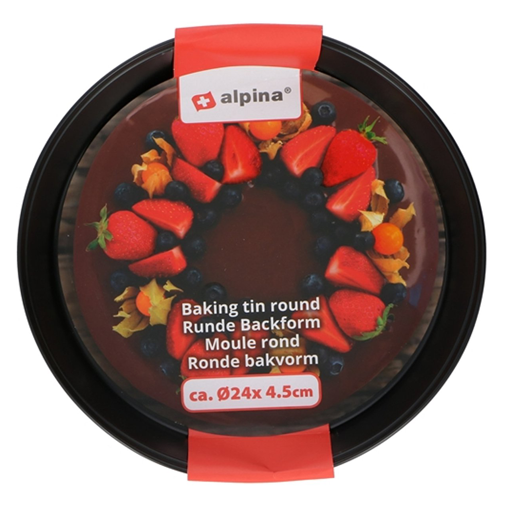 ED. 871125216687 BAKING TIN 24X4.5CM ALPINA 8711/687