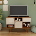 ICARO TV STAND WALNUT/OFF WHITE ARTANY ARTELY