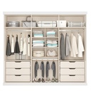 MB. 115931860 WARDROBE REF 1159 WHITE CARRARO
