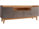 MB. TV STAND ADRIA PEARL GREY HIGH GLOSS NOCE CASA. 11071586