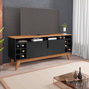 MB. TV STAND WINE 1.35m BLACK NOCE CASA. 11077576