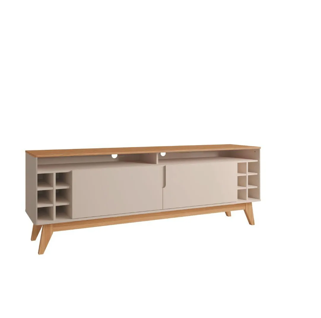 MB. TV STAND WINE 1.6m OFF WHITE HIGH GLOSS NOCE CASA. 11078346
