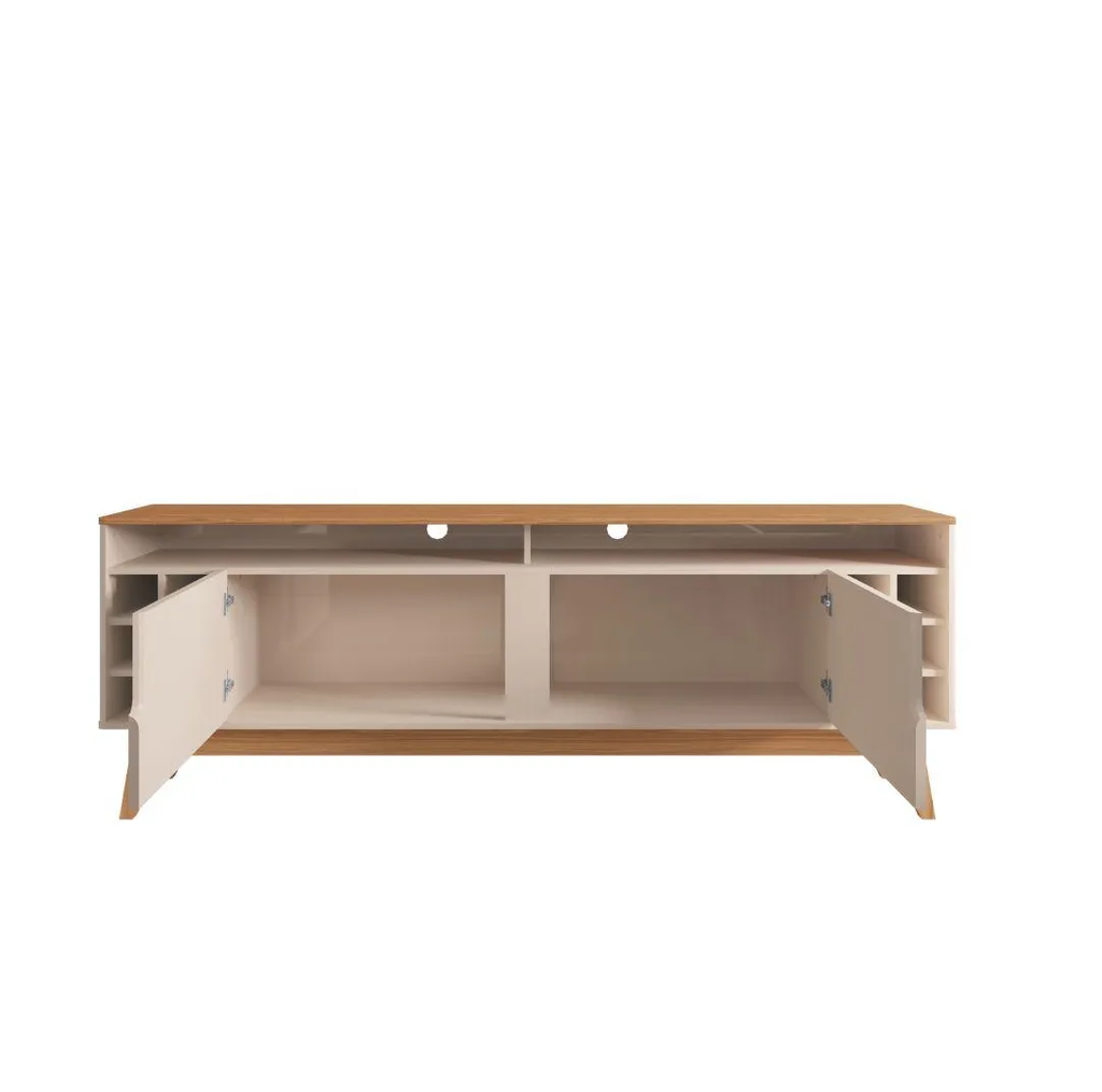 MB. TV STAND WINE 1.6m OFF WHITE HIGH GLOSS NOCE CASA. 11078346