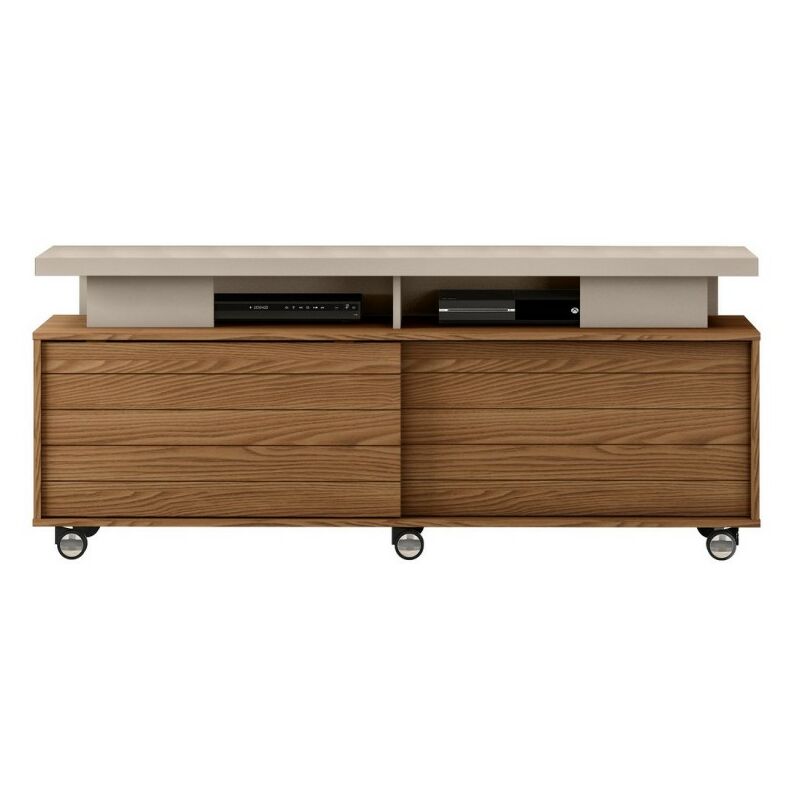 MB. TV UNIT AGEO WITHOUT MIRROIR TV 60" OAK NOBEL/GRIZ. 18734188 DJ MOVEIS