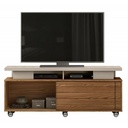 MB. TV UNIT AGEO WITHOUT MIRROIR TV 60" OAK NOBEL/GRIZ. 18734188 DJ MOVEIS