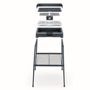 EL. BBQ. BARBECUE SUR PIED- PLAQUE GRILL- 2200W SEVERIN. 8568