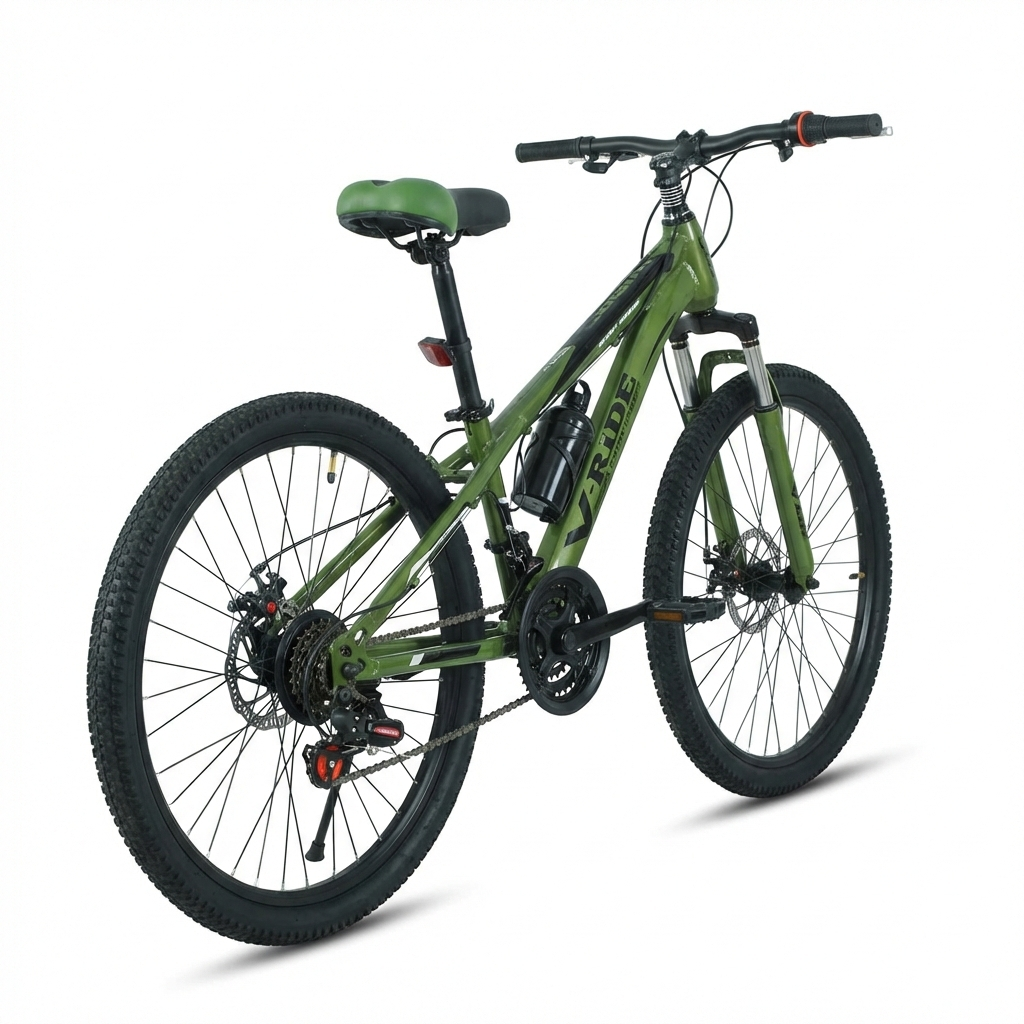 MTBP1-24 BMX 24" 18 VITESSES - AMORTISSEUR AV - FREIN A DISQUE AV/AR VRIDE