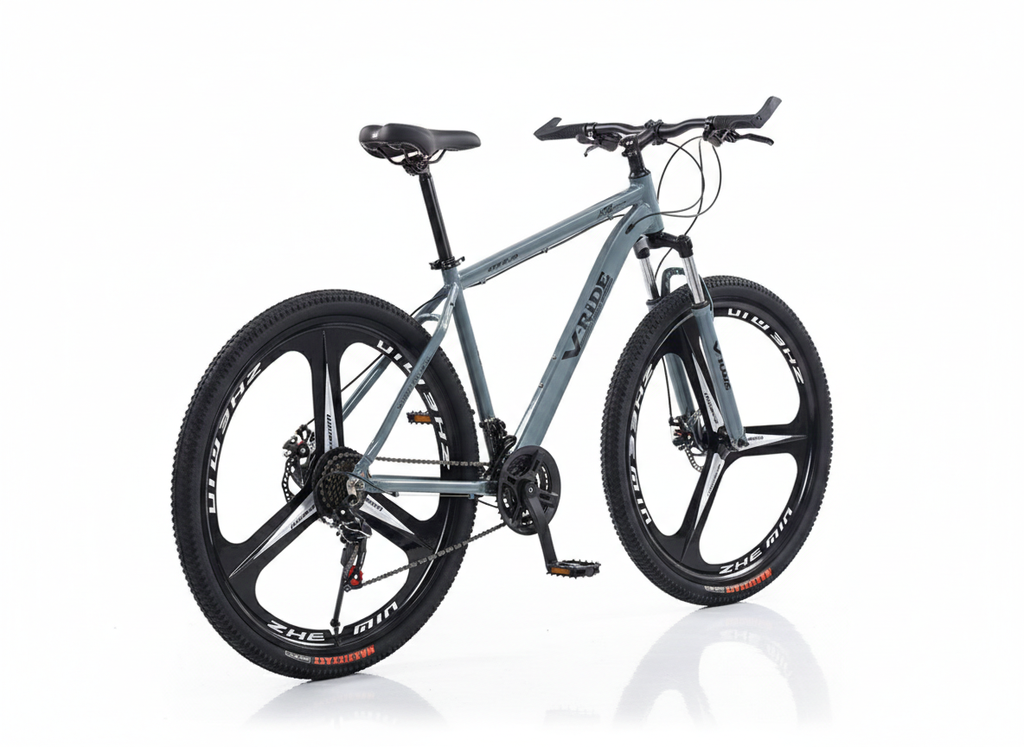 MTBS1-29 VTT29 - CADRE EN ALUMINIUM - JANTE EN ALLIAGE MAG A 3 RAYONS - 24 VITESSES - AMORTISSEUR AVANT - FREIN A DISQUE - BLEU MARINE/BLEU CLAIR V RIDE 