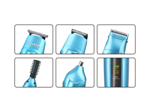 SET DE TONDEUSE RECHARGEABLE 11 EN 1 (12pcs) VISTA. MGK7230R