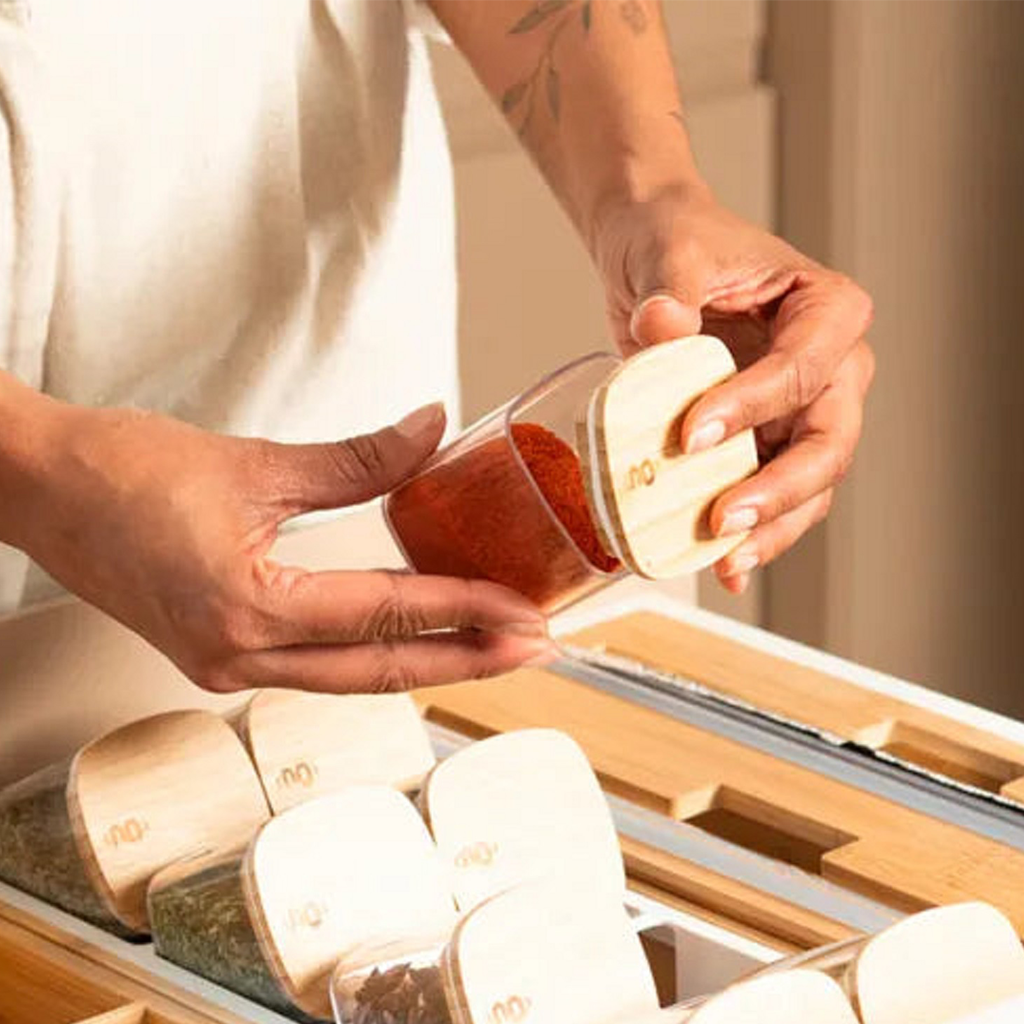 VR. COB1450BMB ORGANISATEUR D'ÉPICES 9 PIÈCES -OU