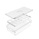 VR. OF100NT CLEAR EGG ORGANIZER NATURAL -OU