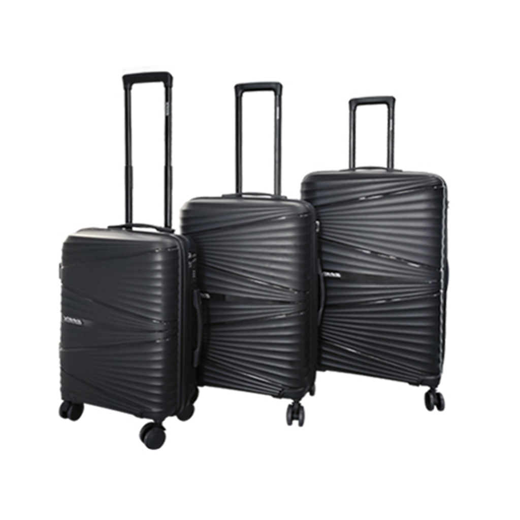 VL. VALISE HARD CASE- SERIE DE 03PCS (20"-24"-28") vert sarcelle/noir/grenat/peach/bleu/rouge (06c) V-TRAVEL. MUMBAI