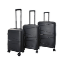 VL. VALISE HARD CASE- SERIE DE 03PCS (20"-24"-28") vert sarcelle/noir/grenat/peach/bleu/rouge (06c) V-TRAVEL. MUMBAI