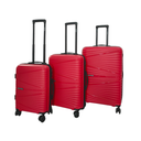 VL. VALISE HARD CASE- SERIE DE 03PCS (20"-24"-28") vert sarcelle/noir/grenat/peach/bleu/rouge (06c) V-TRAVEL. MUMBAI