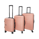 VL. VALISE HARD CASE- SERIE DE 03PCS (20"-24"-28") vert sarcelle/noir/grenat/peach/bleu/rouge (06c) V-TRAVEL. MUMBAI