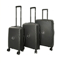 VL. VALISE HARD CASE- SERIE DE 03PCS (20"-24"-28") jaune crème/vert olive/grenat/cyan/vert sarcelle/gris/noir (07c) V-TRAVEL. LISBON