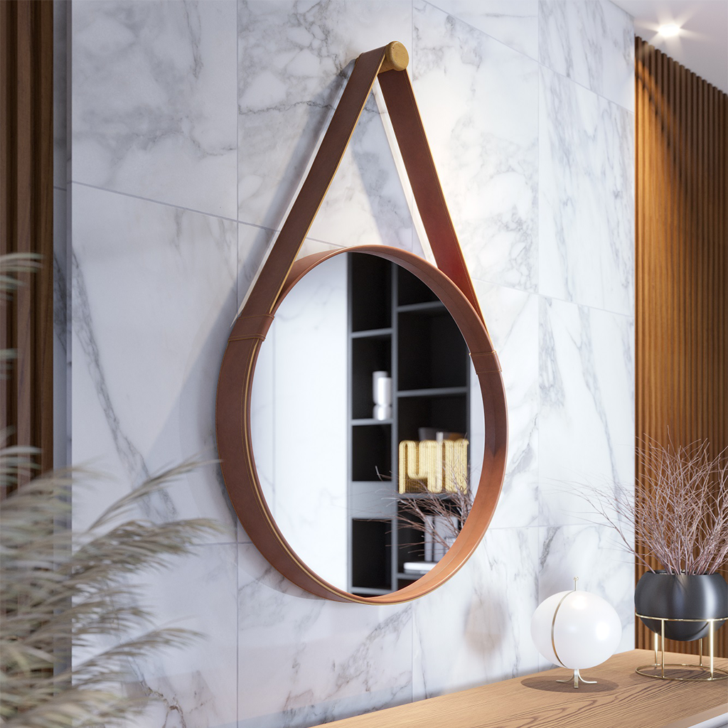 MB. 06318 ESPELHO AQUA MAIS 60 MARROM IMCAL