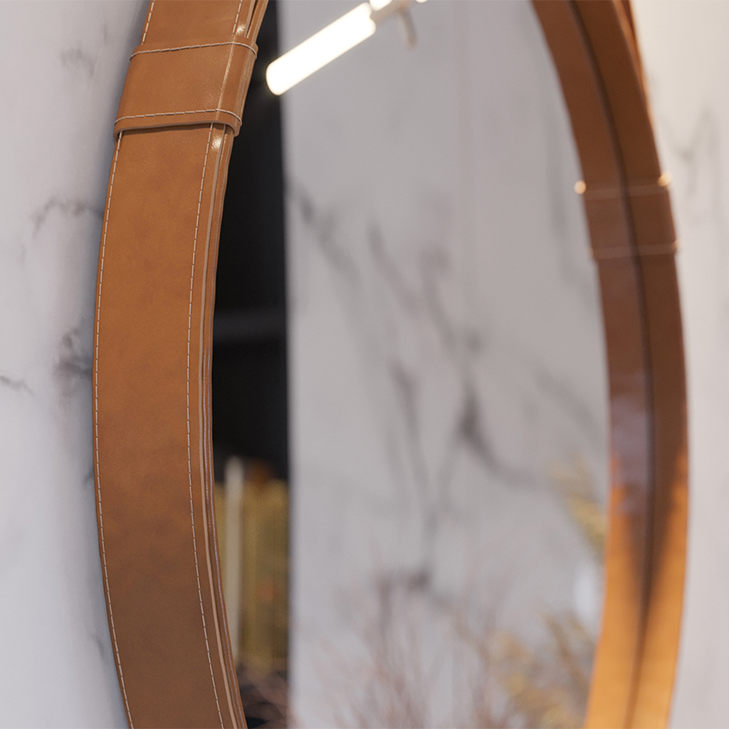 MB. 06318 ESPELHO AQUA MAIS 60 MARROM IMCAL