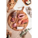 VR. PRV PIZZA BRD 40X30X1.5 TEAK OIL TRAMONTINA. 13413/051