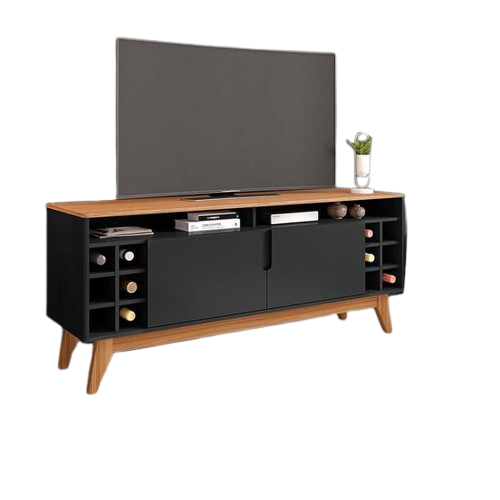 TV STAND WINE 1.6m BLACK NOCE CASA . 11078576