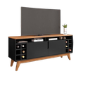 TV STAND WINE 1.6m BLACK NOCE CASA . 11078576