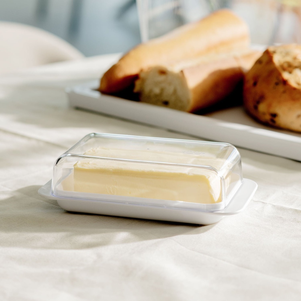 VR. MT400BCF BUTTER DISH BLANC -OU
