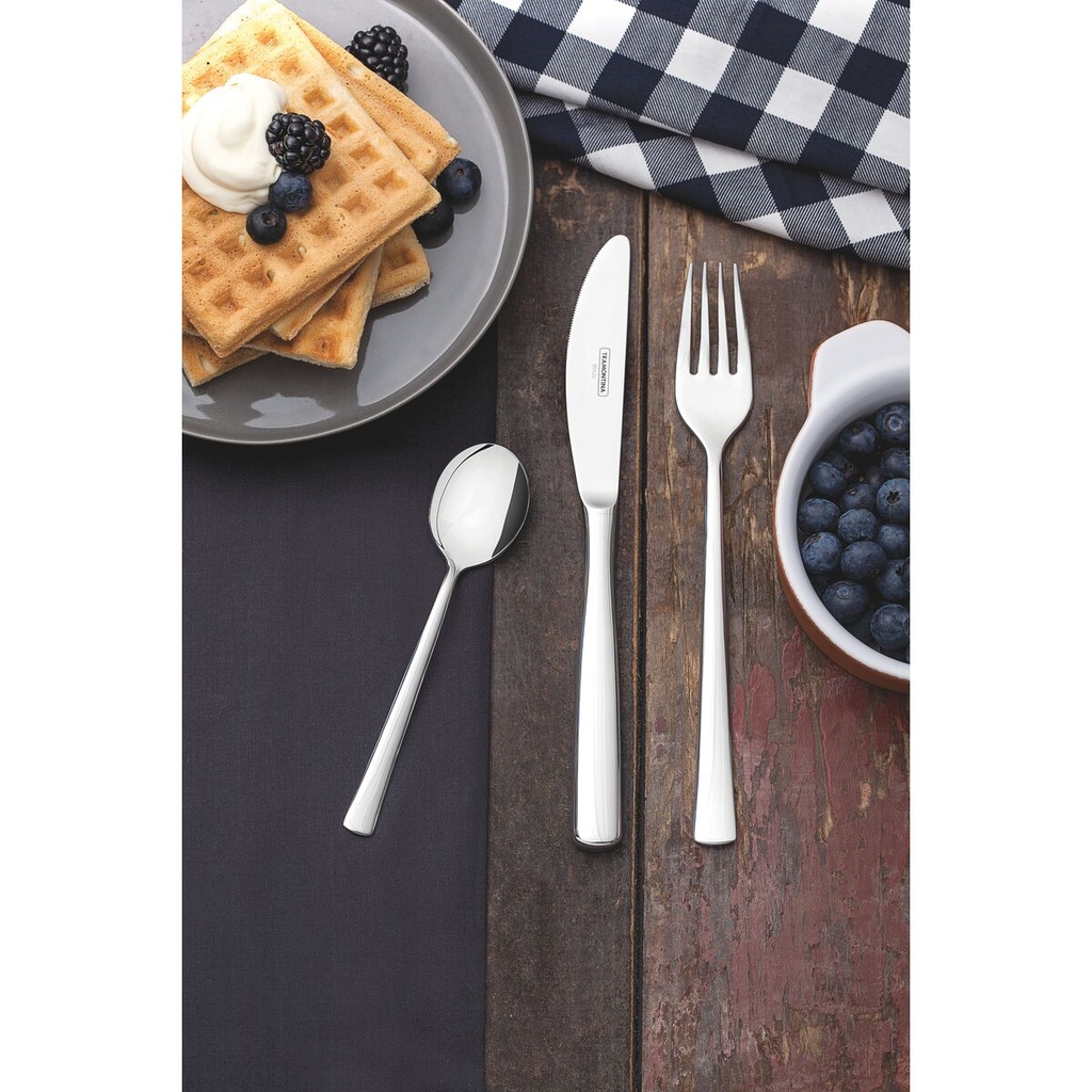 VR. 24PCES FLATWARE SET BERLIN TRAMONTINA. 66934/005