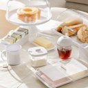 VR. MT400CHF BUTTER DISH GRIS -OU