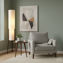 ML01 LAMPADAIRE TREPIED AVEC ABAT-JOUR CYLINDRIQUE 