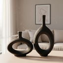 DC. HP513 LOT DE 2 VASE DONUT NOIR