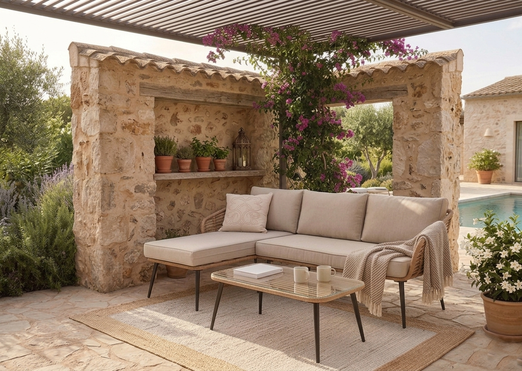 MB. 3PCS CORNER SOFA SET 210712 BLUE ROCK