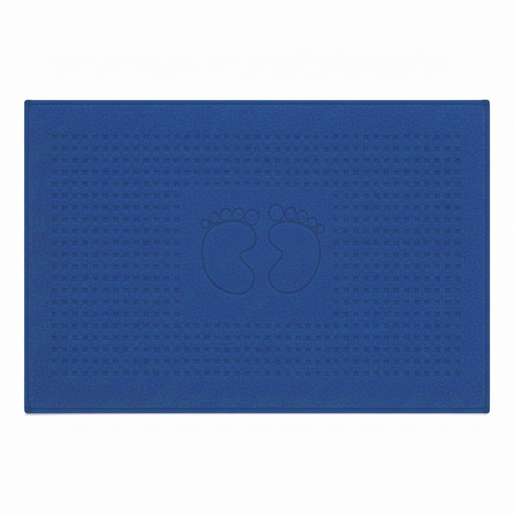 SORTIE DE BAIN JACQUARD 50X75 340GR COL:BLEU