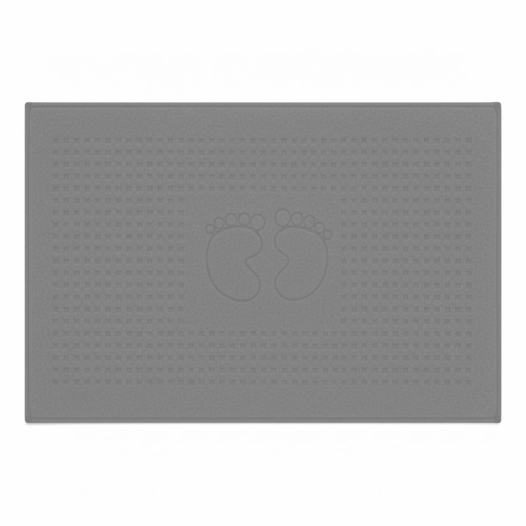 SORTIE DE BAIN JACQUARD 50X75 340GR  COL:GRIS