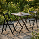 MB. LILLE TABLE 60X60X75 DRK BRWN MEUBLE TRAMONTINA 14601/994