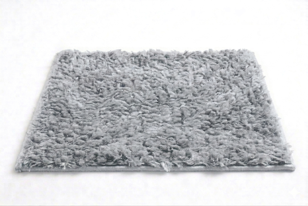 LM. BLEND CHENILLE MAT ITEM:8M0087 COL 36:GREY 60X90