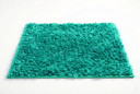 LM. BLEND CHENILLE MAT ITEM:8M0087 COL 11:TURQUOISE 43X60