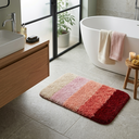 SHADED POLYMICON BATHMAT ITEM:9M2357 COL:MAROON 43X60
