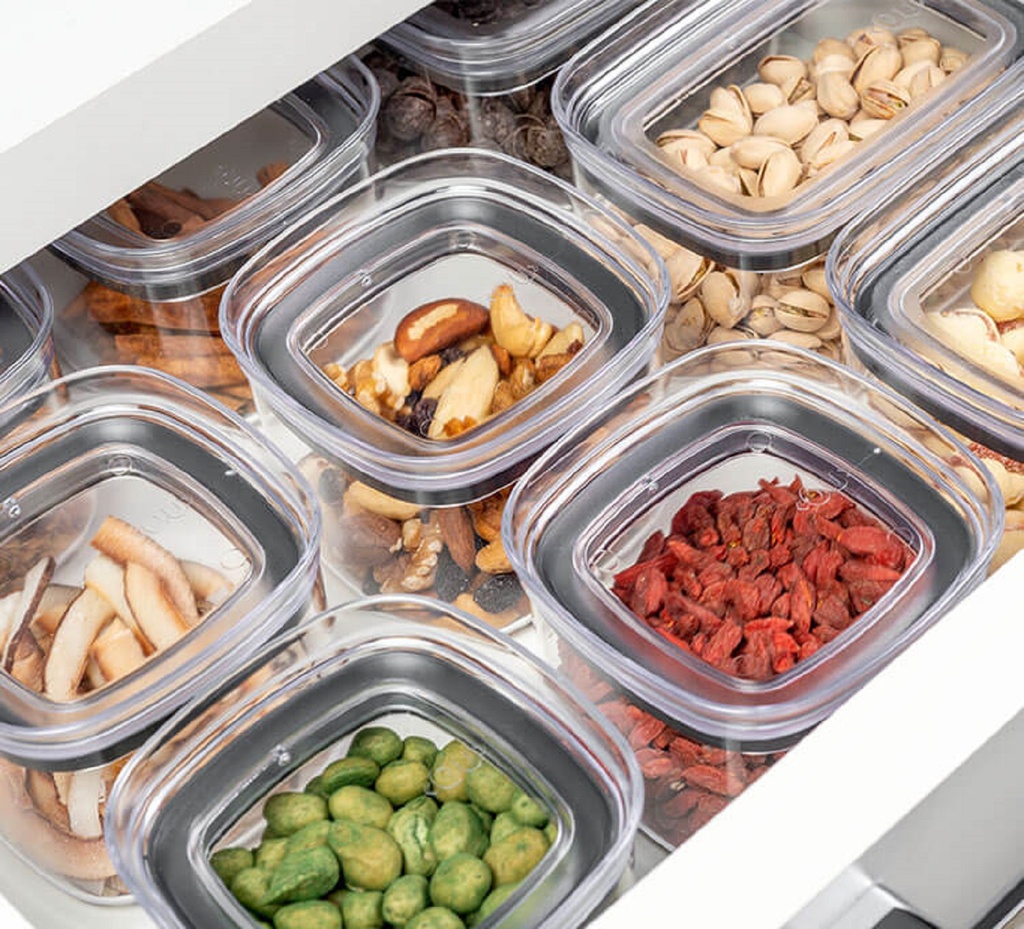 VR. OB700NT HERMETIC RECTANGULAR ORGANIZER BLOCK 2,3L NATURAL -OU