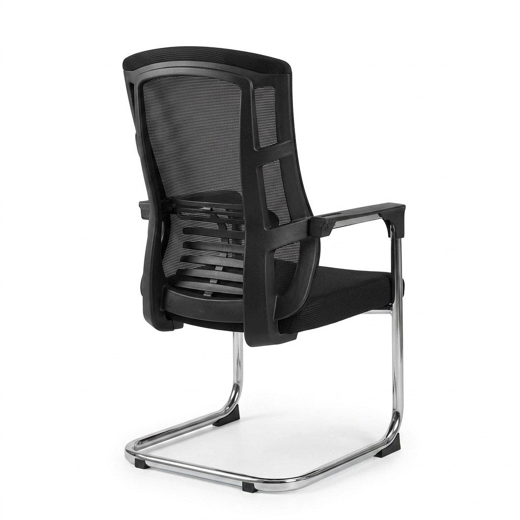 Y907C (817D) CHAISE DE BUREAU NOIR 
