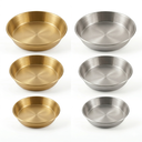MEL-2-9 / MEL-2-10 24" Pizza Pan Golden/Silver Color