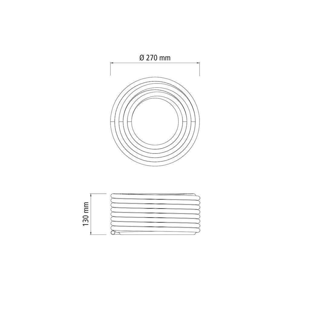OT. TUYAU D'ARROSAGE FLEXIBLE, 20M 79170/200 TRAMONTINA