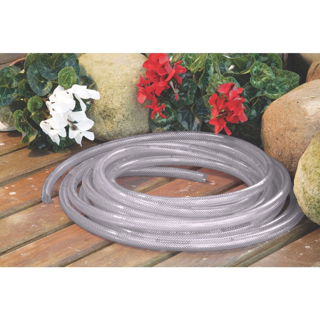 OT. TUYAU D'ARROSAGE FLEXIBLE, 20M, AVEC RACCORDS 79182/206 TRAMONTINA