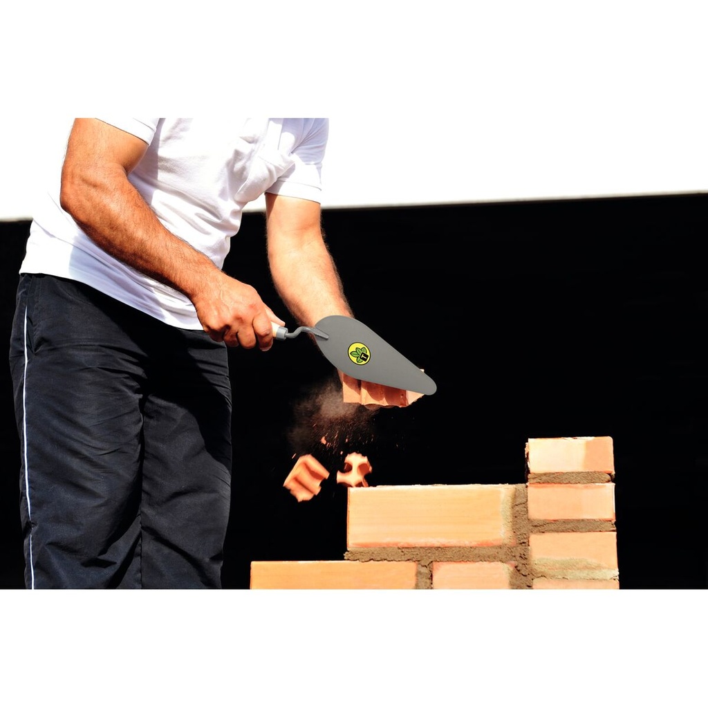 VR. 8 MASON'S TROWEL, WOOD HANDLE TRAMONTINA 77358/085