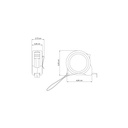 OT. 5 METERS MEASURING TAPE TRAMONTINA 43166/305