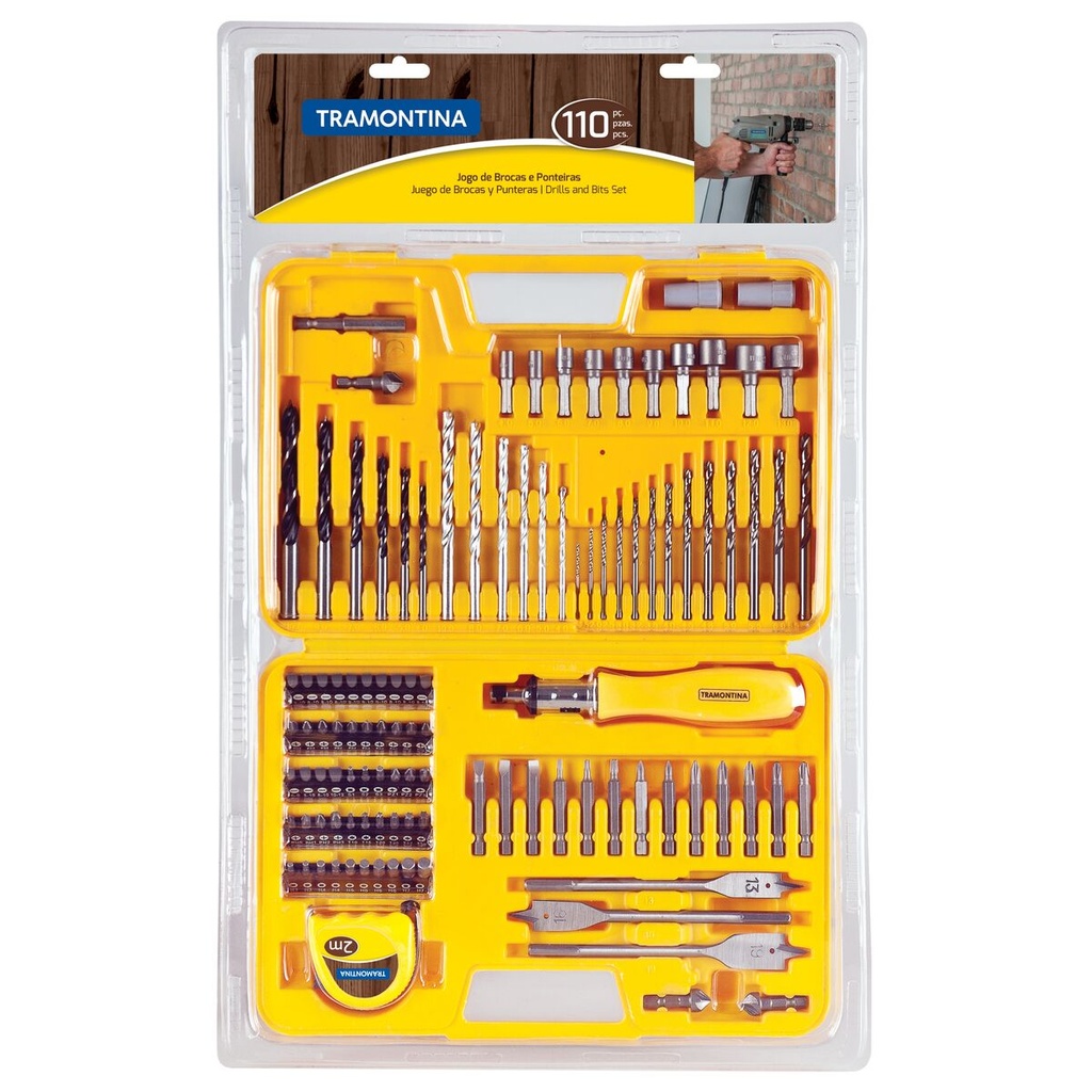 OT. ENSEMBLE D'OUTILS 110 PCS 43145/110 TRAMONTINA