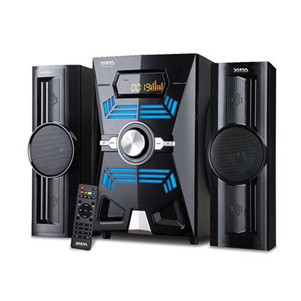 SUBWOOFER 2.1-USB-CARD-FM-BLUETOOTH-RC-80W-9500W PMPO VISTA. SP1069BT