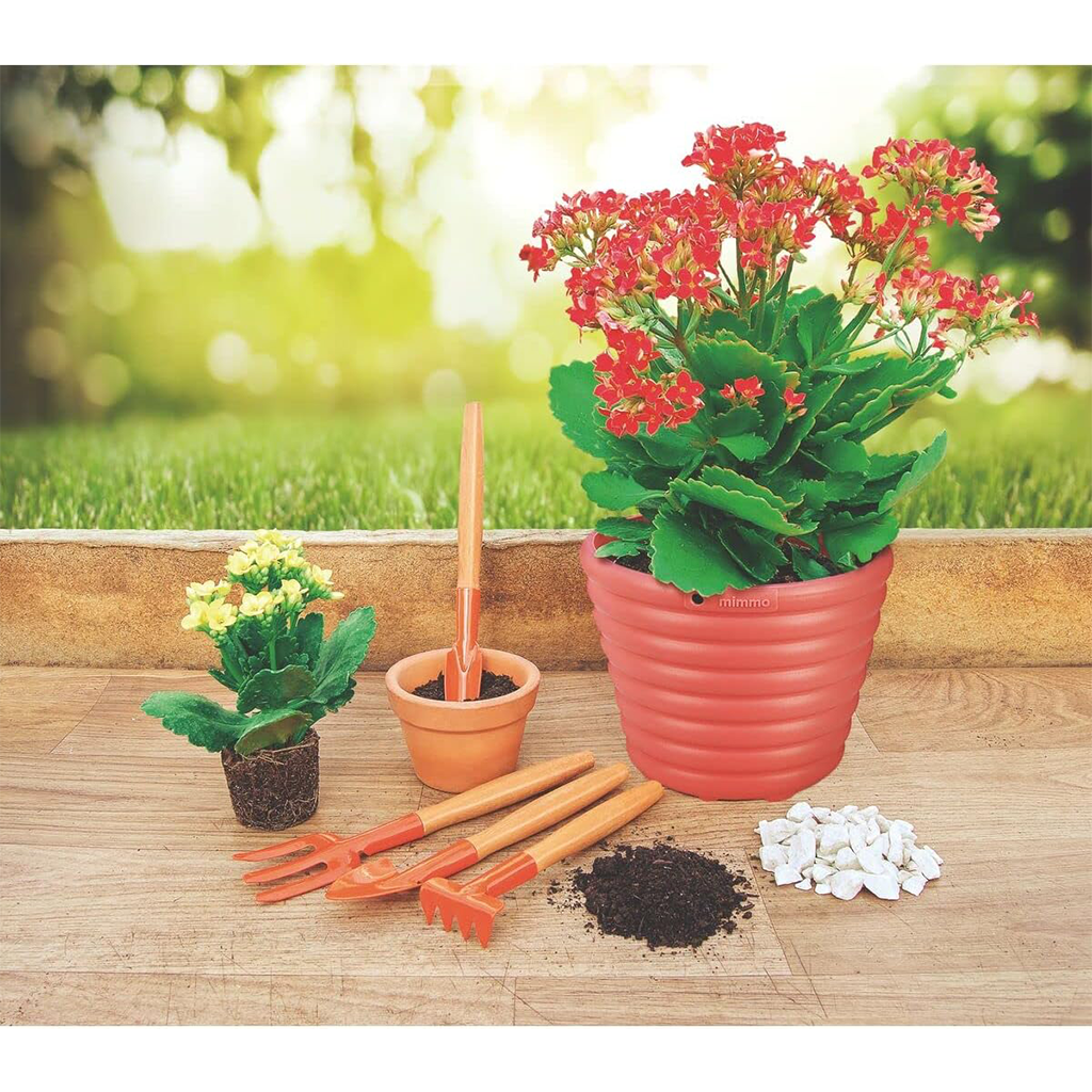 OT. 4PC GARDEN TOOL SET, WOOD HANDLES TRAMONTINA 78104/801