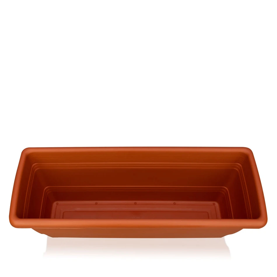 VR. 535P/93 RECTANG PLAST FLOWER POT SAUCER - 535V/93 RECTANG PLAST FLOWER POT SANREMO