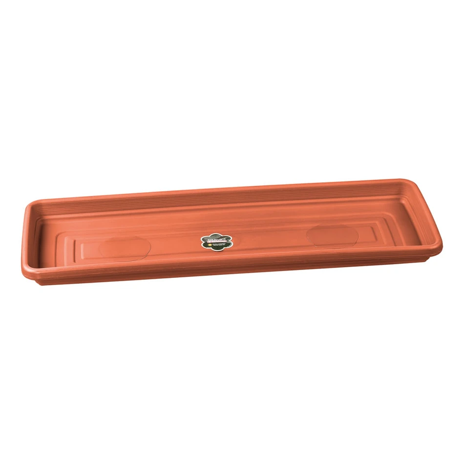 VR. 535P/93 RECTANG PLAST FLOWER POT SAUCER - 535V/93 RECTANG PLAST FLOWER POT SANREMO